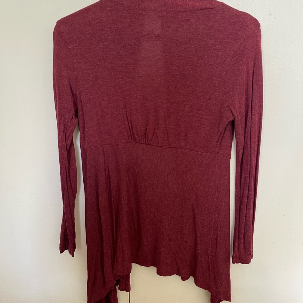 Ambiance Apparel Burgundy Sweater